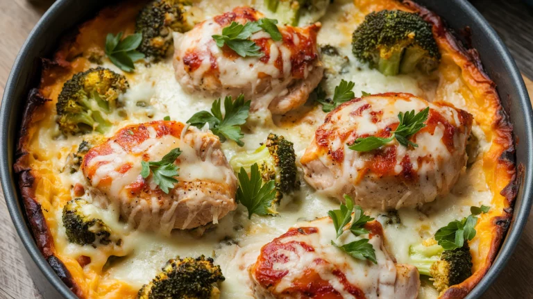 Picky Eater’s Delight: Cheesy Chicken and Broccoli Bake