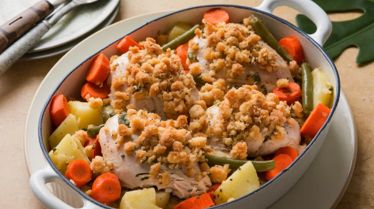 Family-Friendly Chicken and Vegetable Casserole